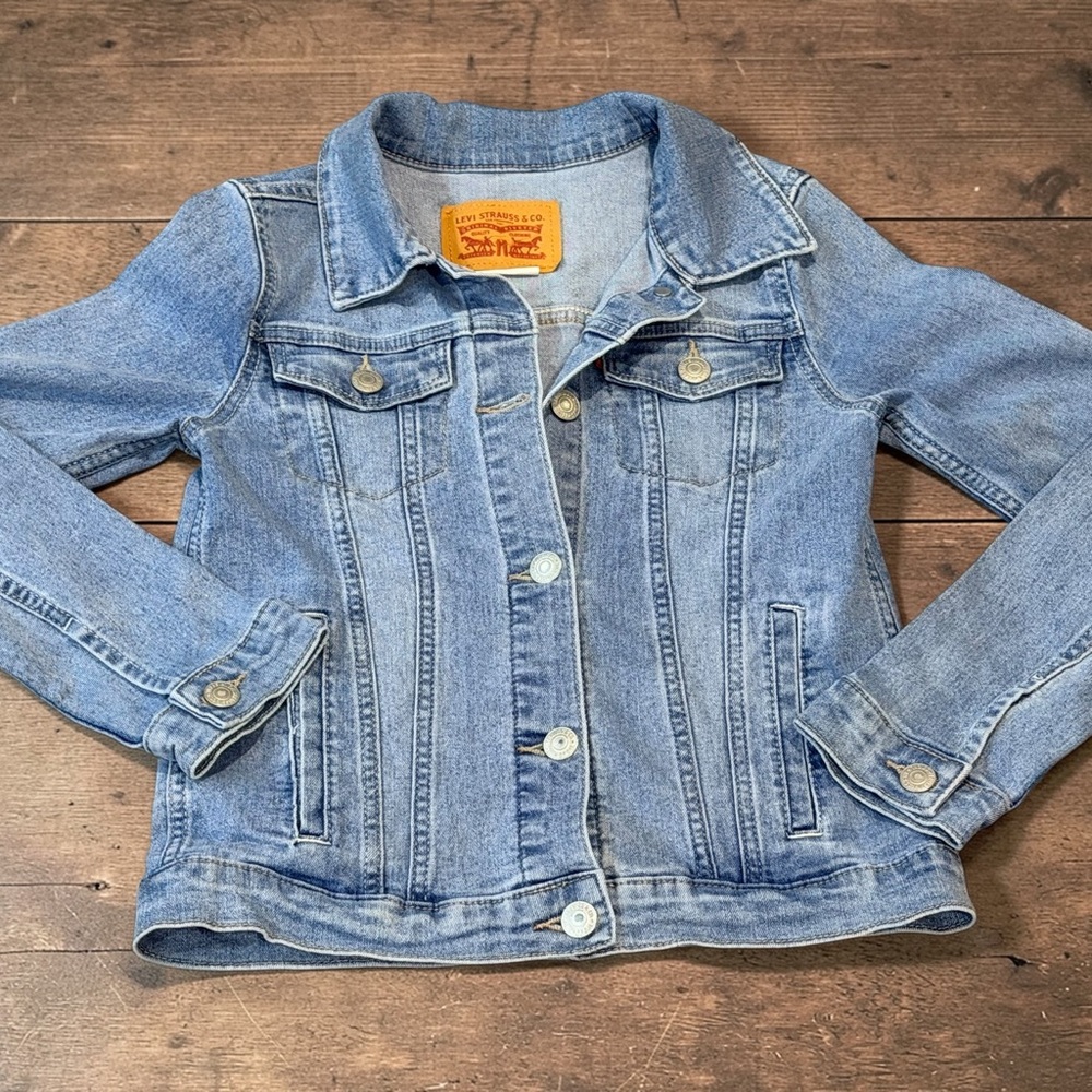 Levi’s Denim Jacket Youth Size L (10/12) Classic Jean Jacket